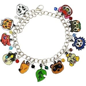 Animal Crossing Charm Bracelet - Multicolor